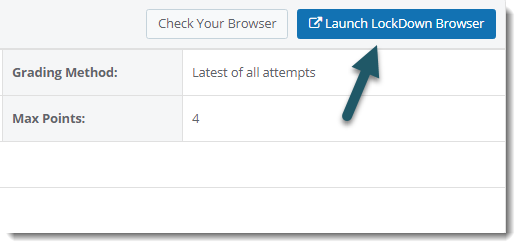 Launch LockDown Browser Screenshot